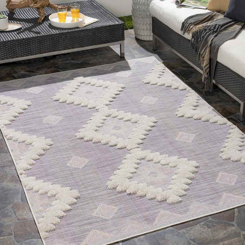 Fransum Global Purple Area Rug