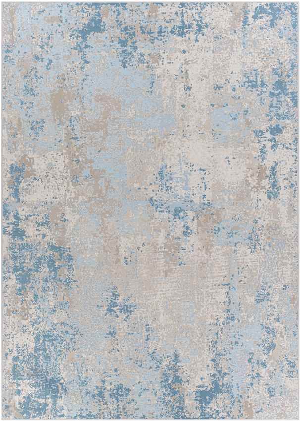 Hellum Modern Blue Area Rug
