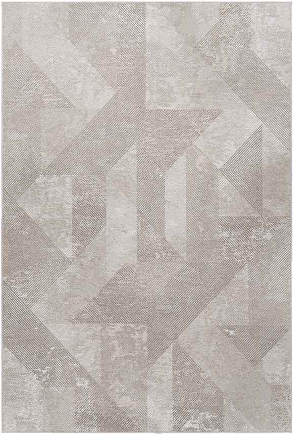 Helwerd Modern Grey Area Rug