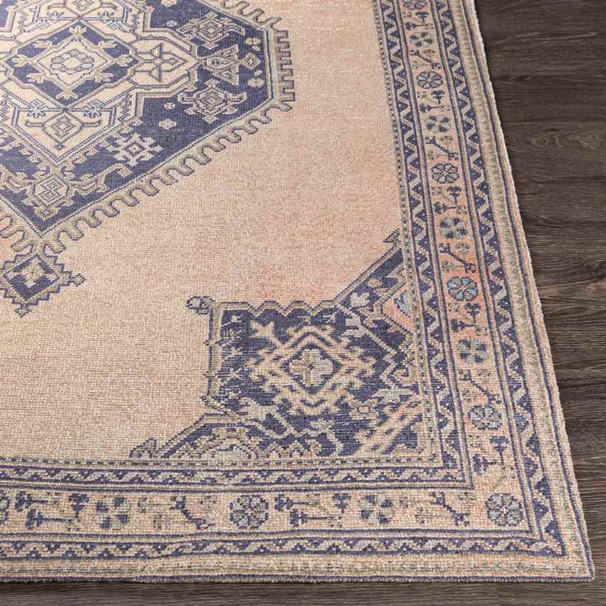 Kaakhorn Traditional Ice Blue Area Rug