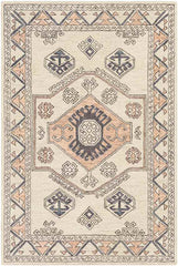 Korhorn Traditional Camel Area Rug