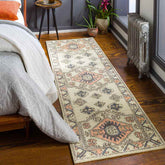 Korhorn Traditional Camel Area Rug