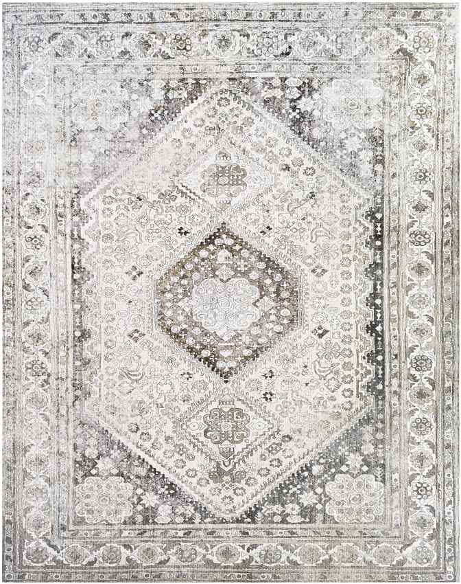 Morige Traditional Medium Gray Area Rug
