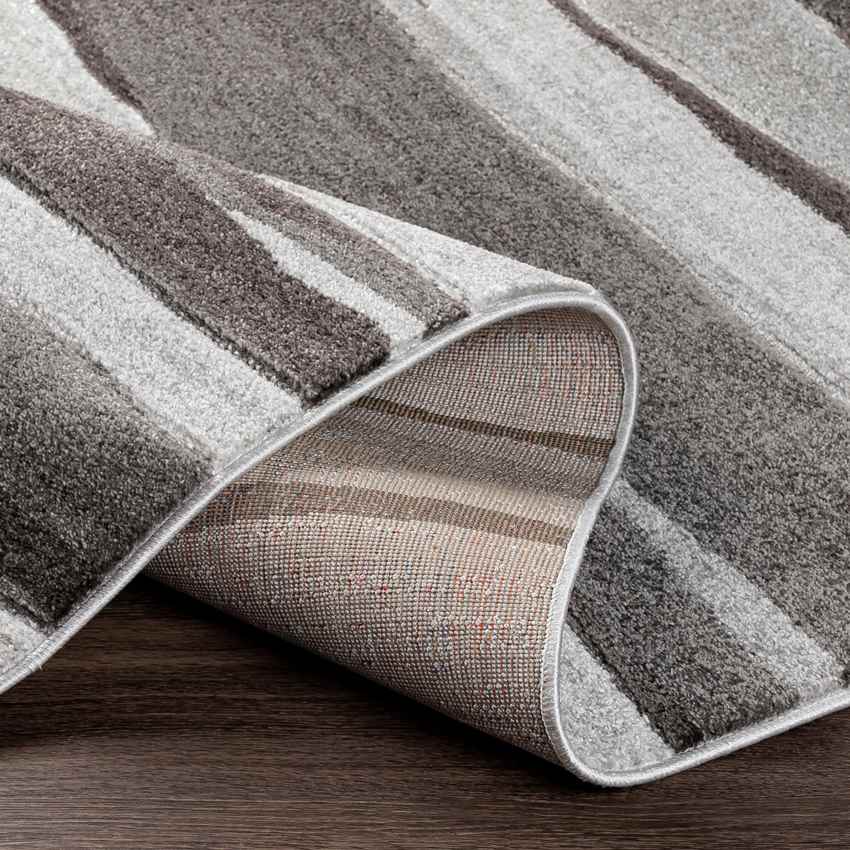 Uitwierde Modern Grey Area Rug