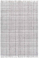 Almen Modern Ivory/Dark Brown Area Rug