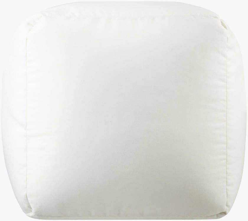 Hoflein Beige Pouf