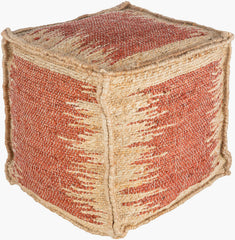 Lanzenkirchen Burnt Orange Pouf