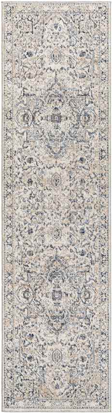 Jay Traditional Navy Area Rug