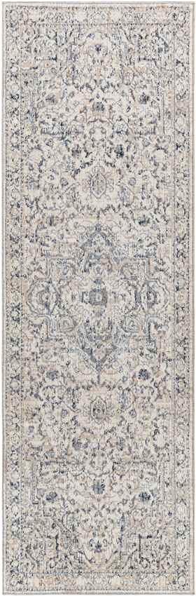 Jay Traditional Navy Area Rug