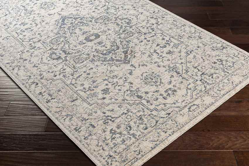 Jay Traditional Navy Area Rug