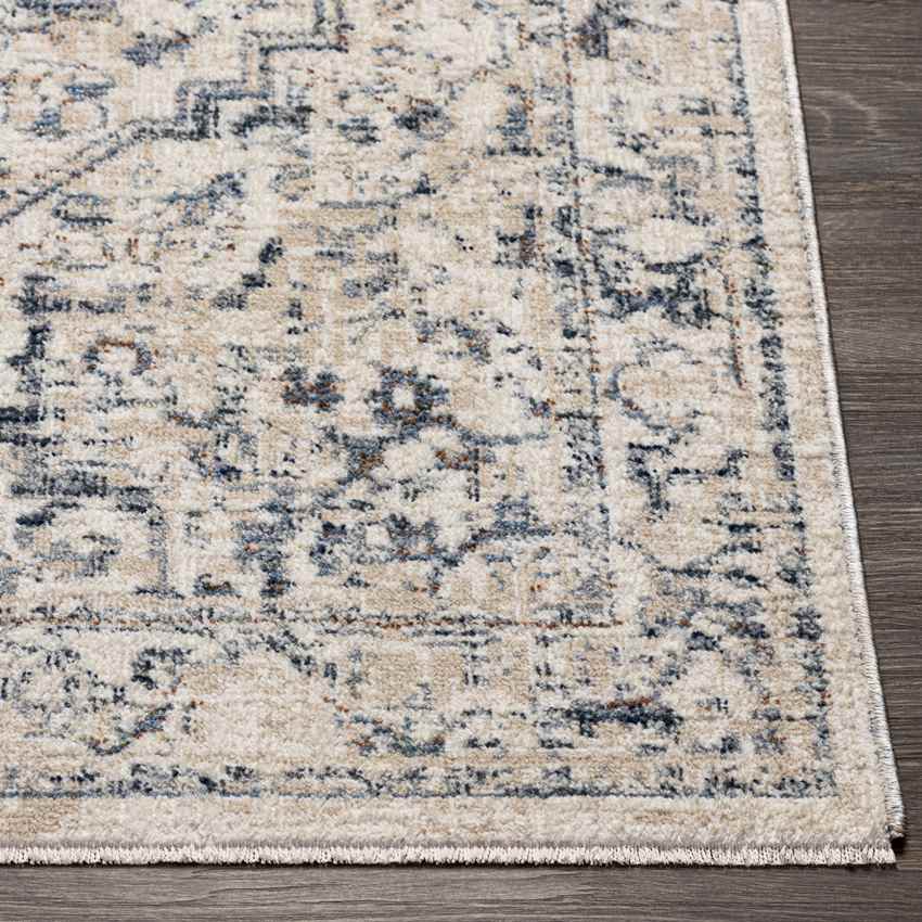 Jay Traditional Navy Area Rug