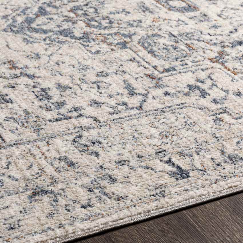 Jay Traditional Navy Area Rug