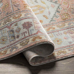 Round Lake Park Traditional Light Brown Area Rug