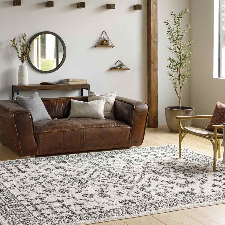 Elmwood Park Global Cream Area Rug