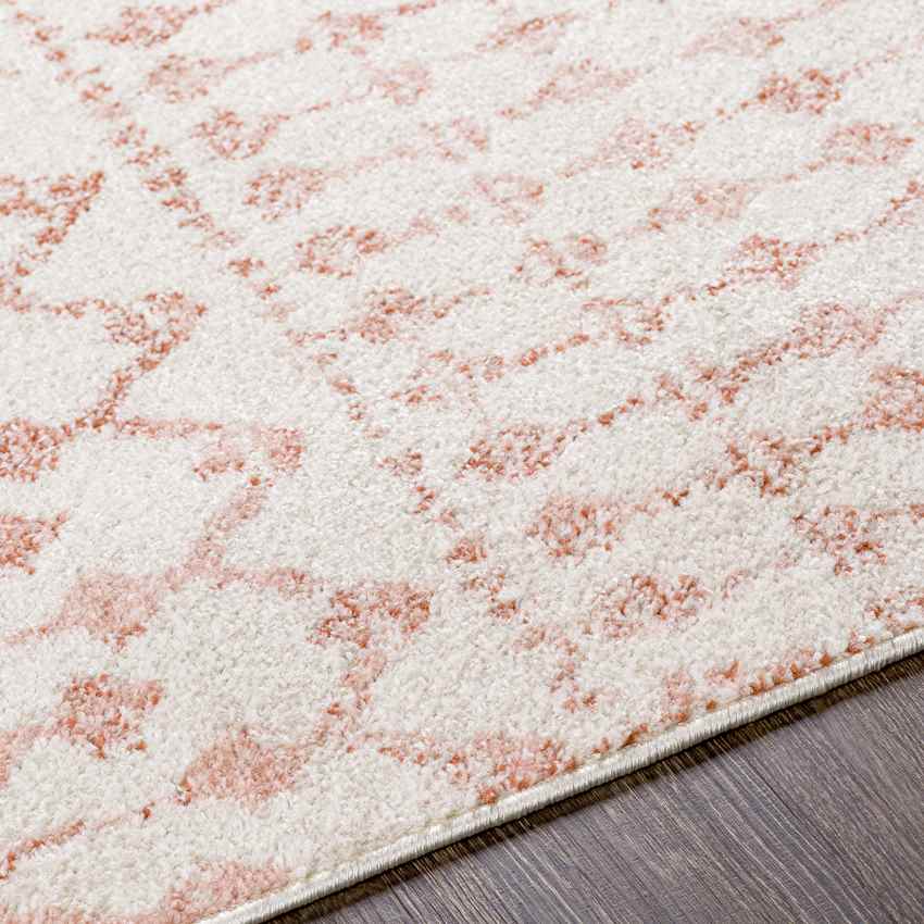 Gabriel Global Pale Pink Area Rug
