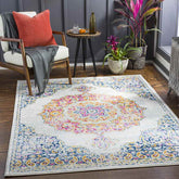 Donna Traditional Cream Area Rug