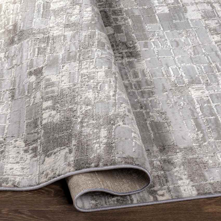 Ozgur Modern Charcoal Area Rug