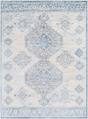 New Salem Traditional Dark Blue Area Rug