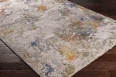 Wood Dale Modern Beige Area Rug