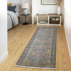 Leavenworth Traditional Burnt Orange Area Rug