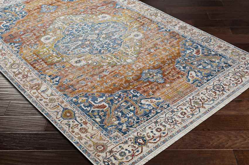 Leavenworth Traditional Saffron Area Rug