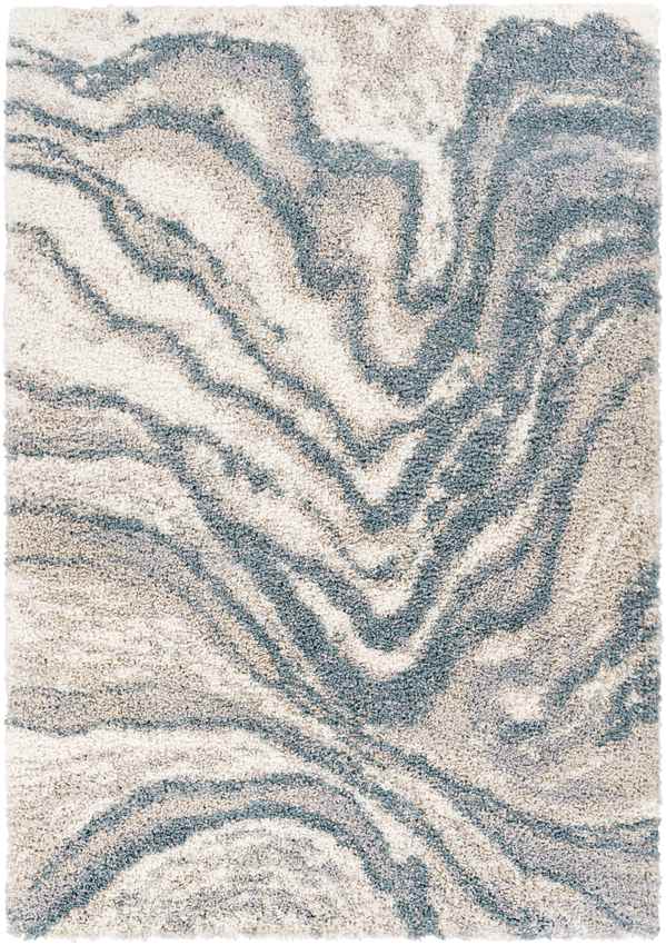 La Grange Modern Aqua Area Rug