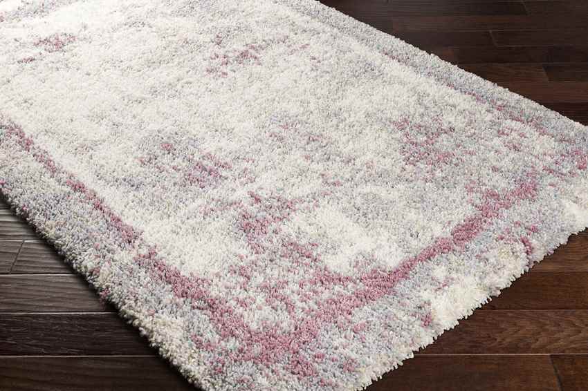 La Harpe Modern Pale Pink Area Rug