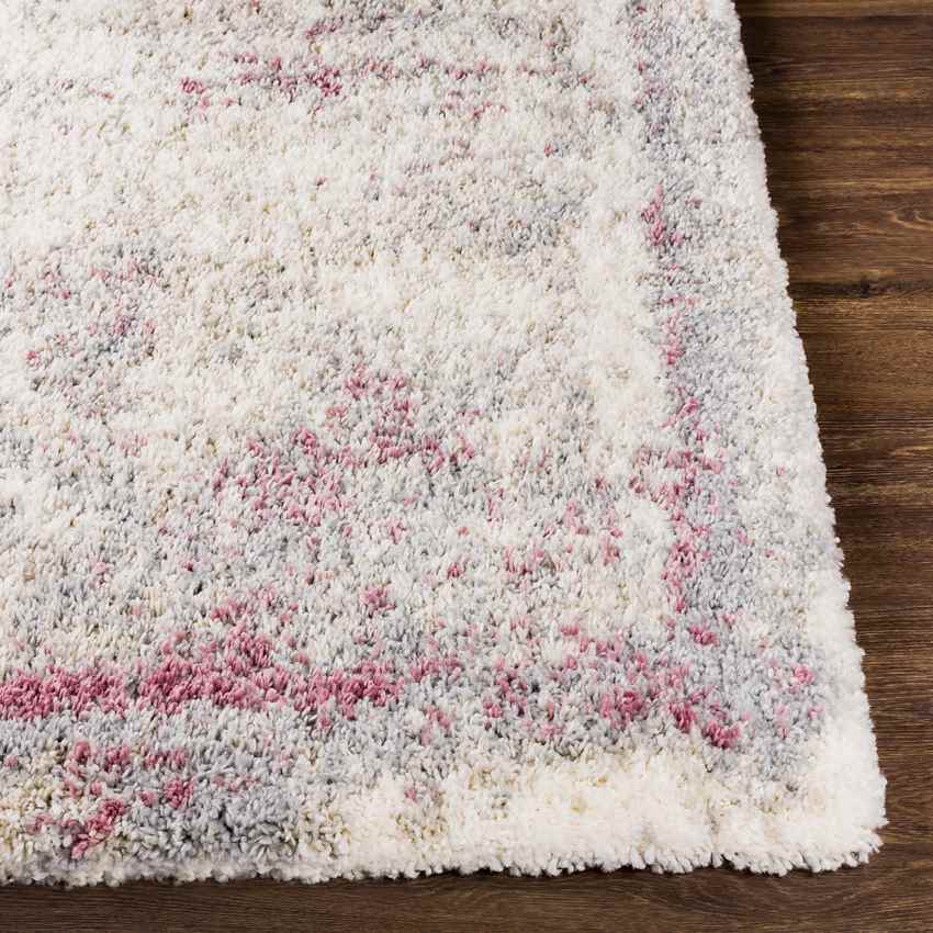 La Harpe Modern Pale Pink Area Rug