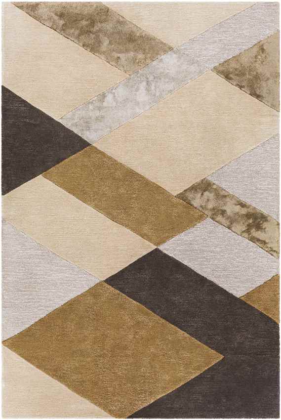 Machesney Park Modern Camel Area Rug