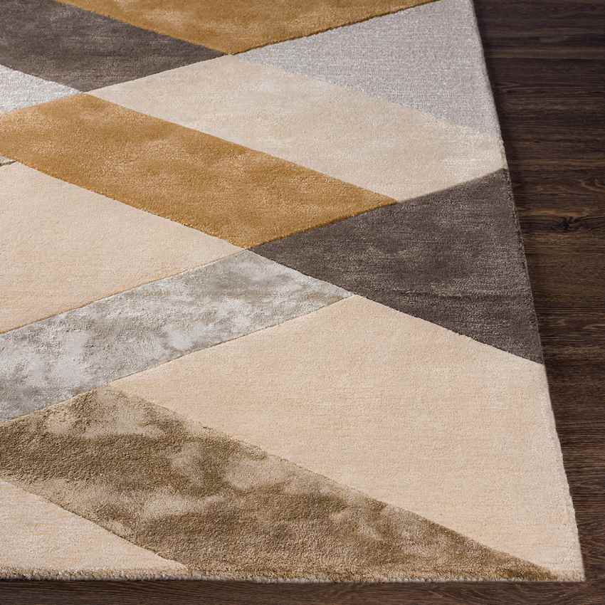 Machesney Park Modern Camel Area Rug