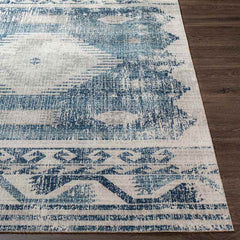 Buffalo Grove Global Dark Blue Area Rug