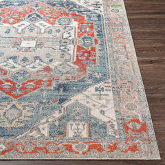 Bureau Junction Global Burnt Orange Area Rug