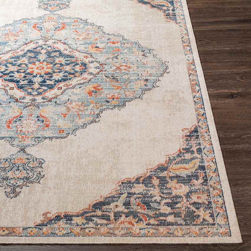 Burr Ridge Global Cream Area Rug