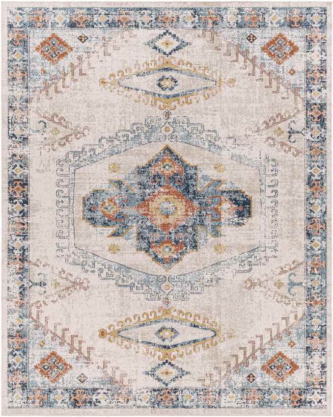 Camp Point Global Burnt Orange Area Rug