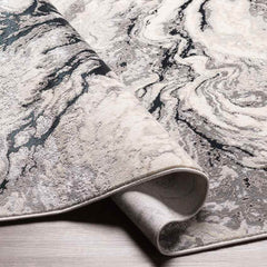 Lake Villa Modern Light Gray Area Rug