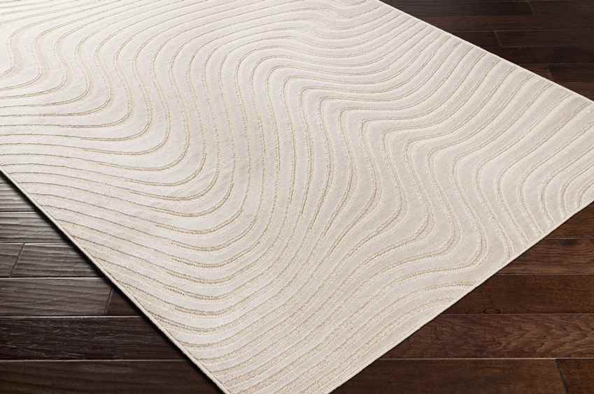 Kirklin Modern Beige Area Rug
