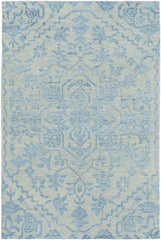 Bedworth Traditional Light Blue Area Rug