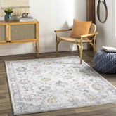 Morristown Traditional Pale Blue Area Rug