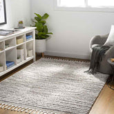 New Pekin Modern Medium Gray Area Rug