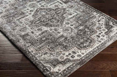New Ross Traditional Charcoal Area Rug