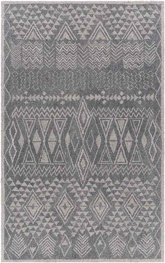 Orestes Global Dark Gray Area Rug