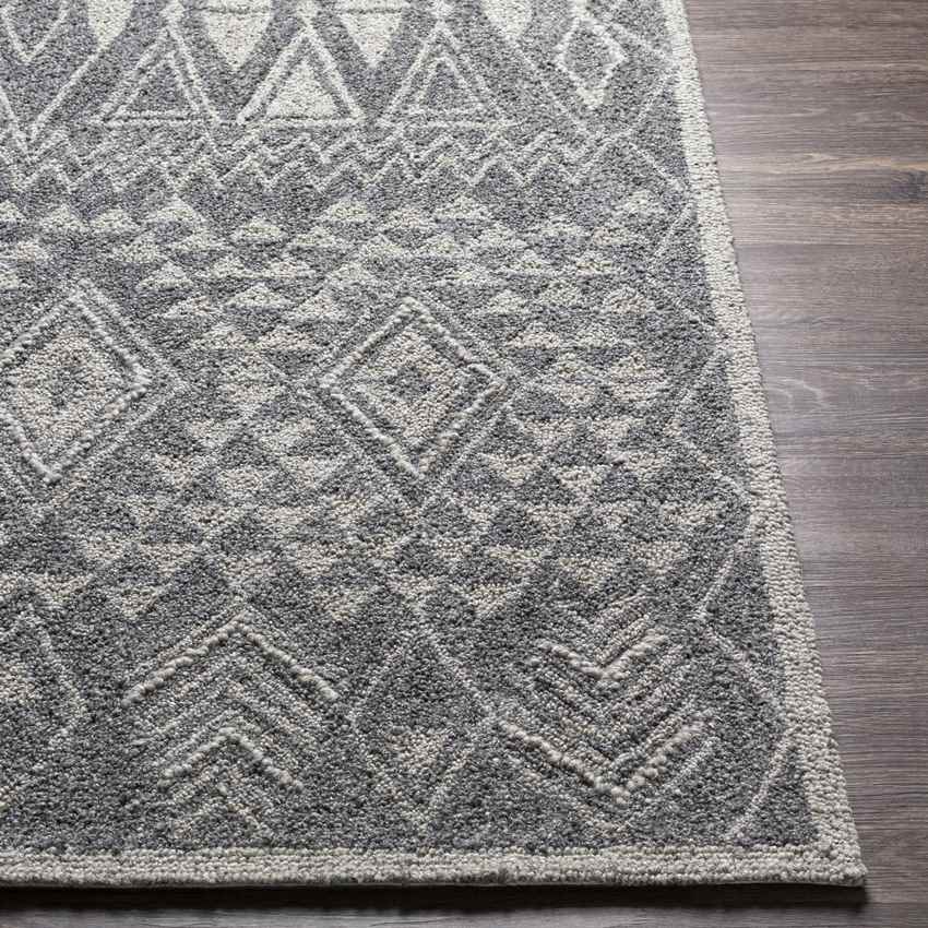 Orestes Global Dark Gray Area Rug