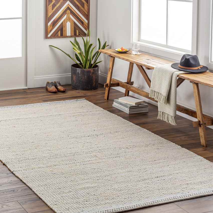 Mount Clare Cottage Cream Area Rug