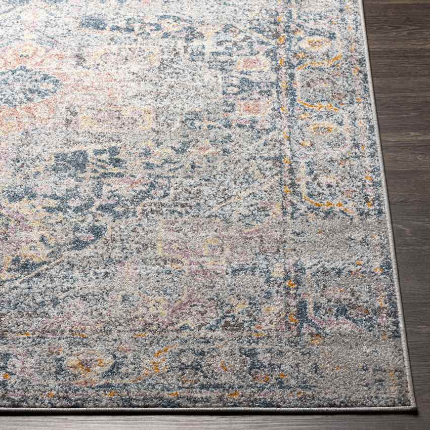 Golden Gate Traditional Denim Area Rug