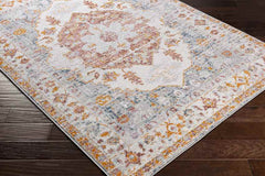 Golden Gate Traditional Tangerine Area Rug