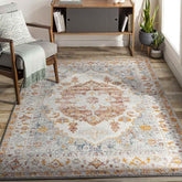 Golden Gate Traditional Tangerine Area Rug