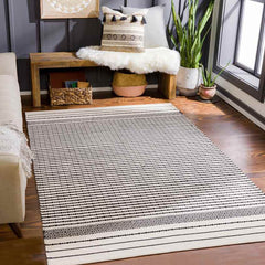 Stone Park Rustic Charcoal Area Rug