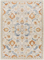 Deer Grove Traditional Ivory Area Rug