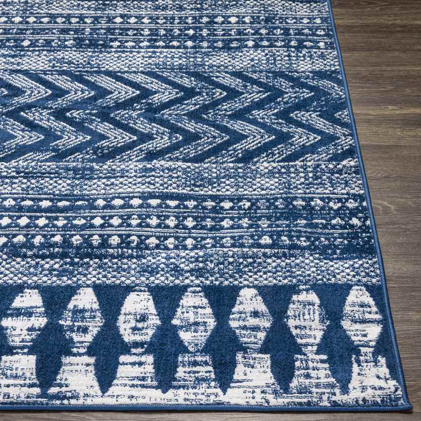 Shepshed Global Dark Blue Area Rug