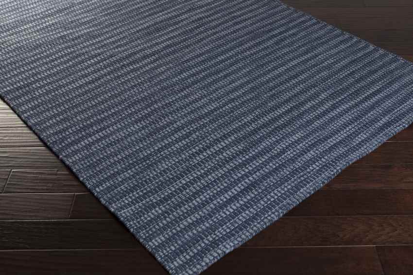 Cheriss Flatweave Navy Area Rug